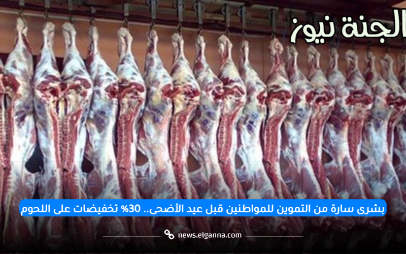 بشرى سارة من التموين للمواطنين قبل عيد الأضحى.. 30% تخفيضات على اللحوم